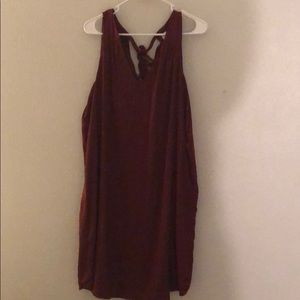 Maroon old navy dress XL